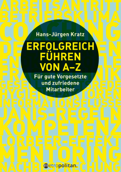 Coverabbildung Buch Erfolgreich führen von A-Z, Metropolitan