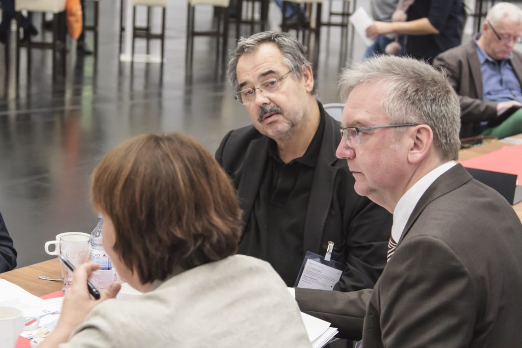 Prof. Dr. Brandl, Johannes Höfer (Geschäftsführer Walhalla) auf der ConSozial 2017