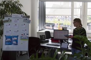 verlagsbesuch elektronische produkte