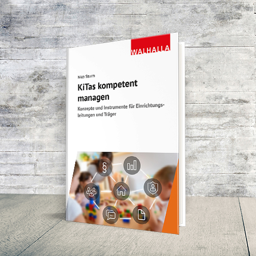 Cover zum Buch - KiTas kompetent managen